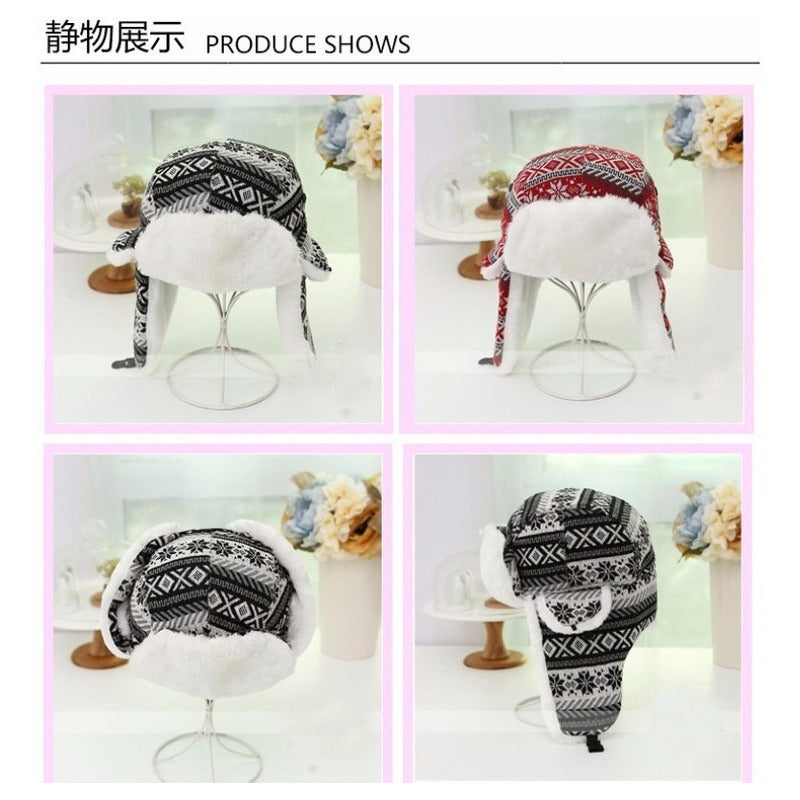 Gorro/gorro Ruso De Mujer Cálido Invierno Mod. Andino