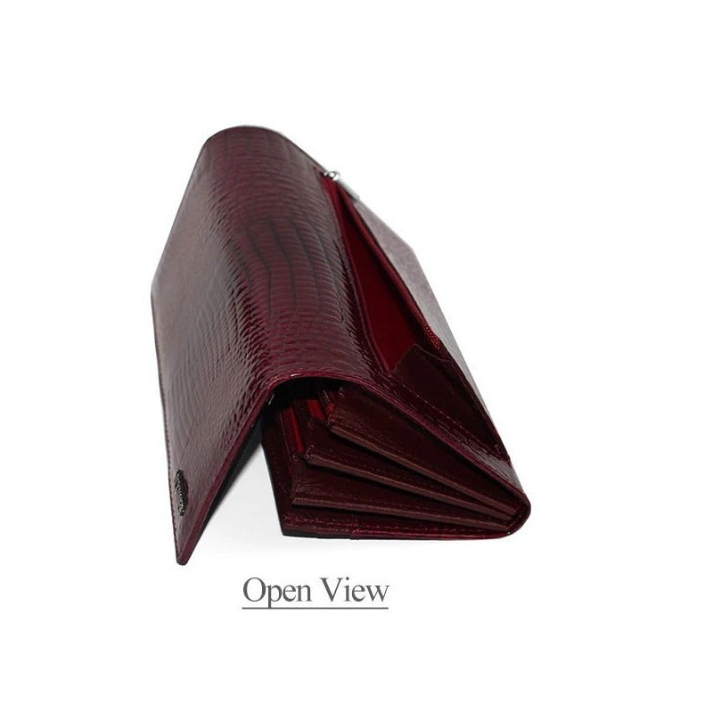 Billetera Larga Mujer Cuero Genuino Vickaweb Mod. Beauty