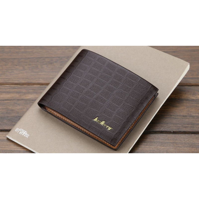 Billetera Cuero Pu Lujo Baellery Alta Calidad