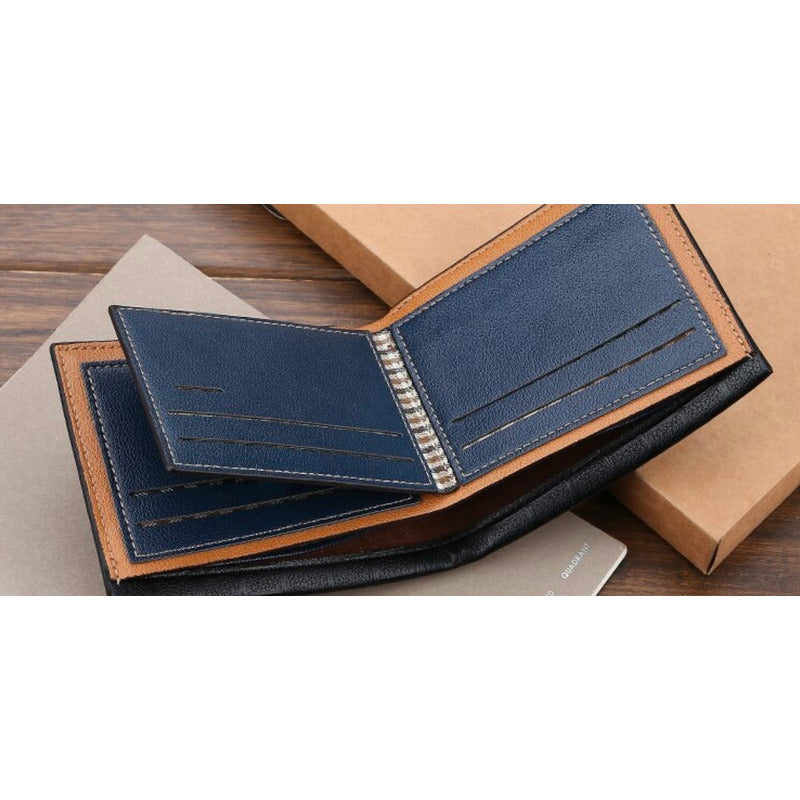 Billetera Cuero Pu Lujo Baellery Alta Calidad