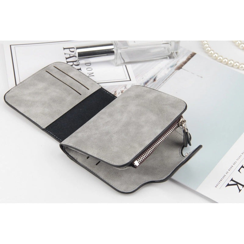 Billetera Corta Mujer Cuero Pu Baellerry Mod. Small