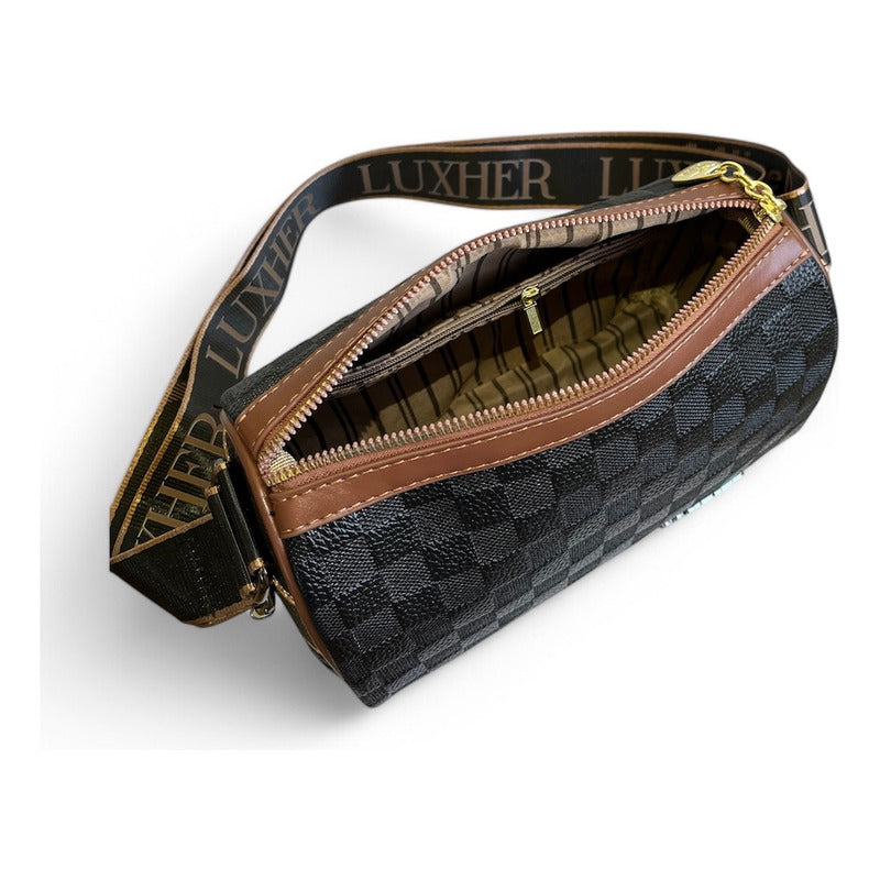 Cartera Luxher Moda Elegancia Eco Cuero Mod. Milán