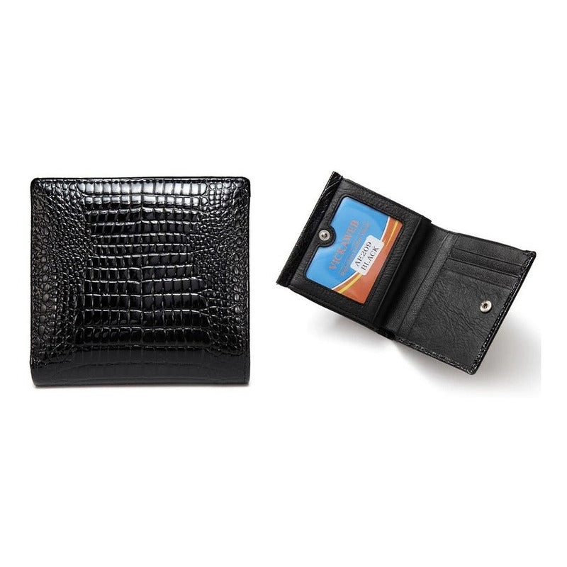 Billetera Corta Mujer Cuero Genuino Vickaweb Mod. Sunset