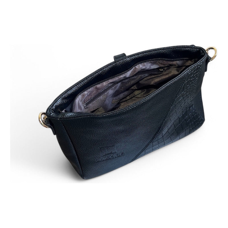 Cartera Bandolera Luxher Moda Elegante Eco Cuero Mod Londres