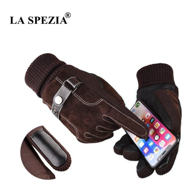 Guantes De Hombre Invierno Piel De Cerdo Laspezia Mod. Aldo