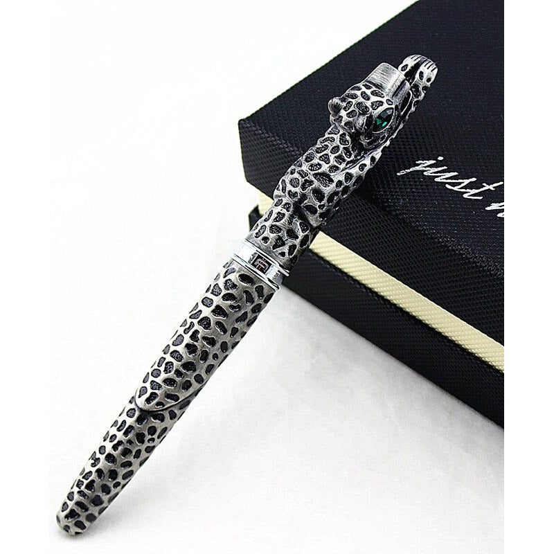 Pluma Estilográfica Jinhao Lujo Diseño De Animal Mod Leopard