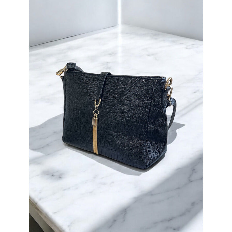 Cartera Bandolera Luxher Moda Elegante Eco Cuero Mod Londres