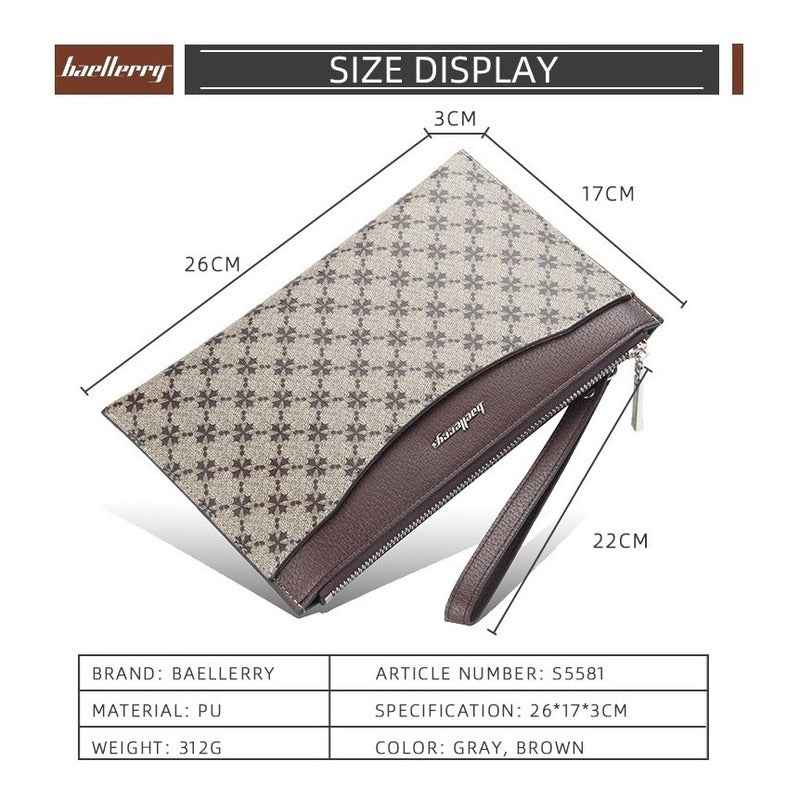 Billetera Bolso Elegante Cuero Pu Baellerry Mod. King