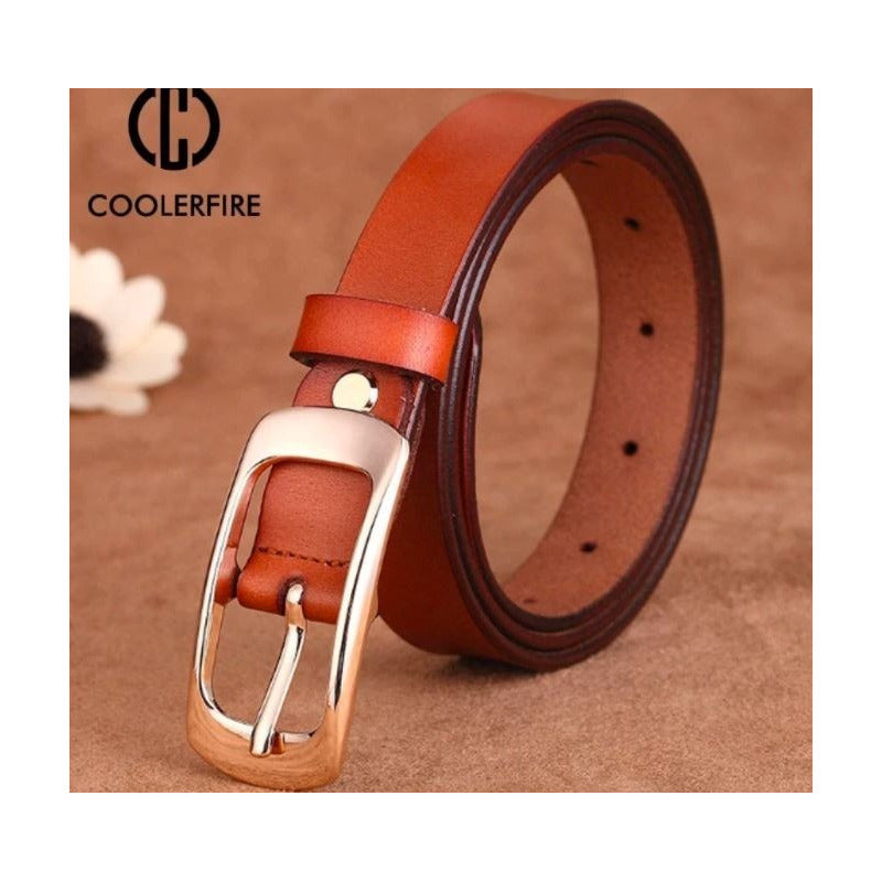 Cinturón Mujer Cuero Genuino Coolerfire Mod. Legan