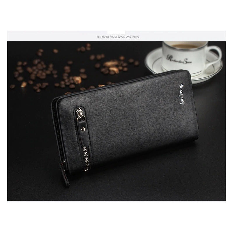 Chequera Hombre De Cuero Pu Baellerry Mod. Rever