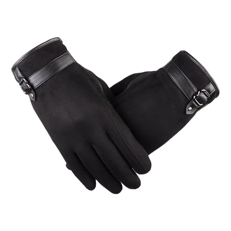 Guantes De Hombre Invierno De Terciopelo Laspezia Mod. Fines