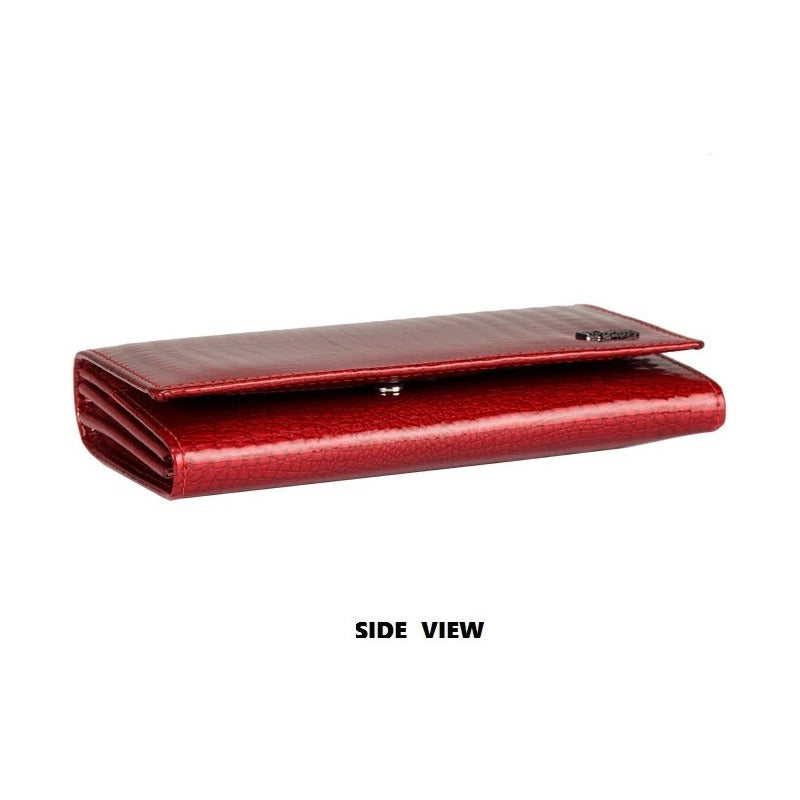 Billetera Larga Mujer Cuero Genuino Vickaweb Mod. Italy