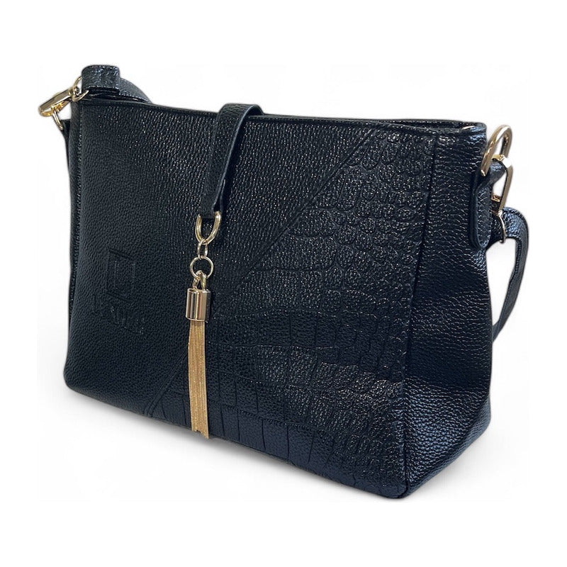 Cartera Bandolera Luxher Moda Elegante Eco Cuero Mod Londres