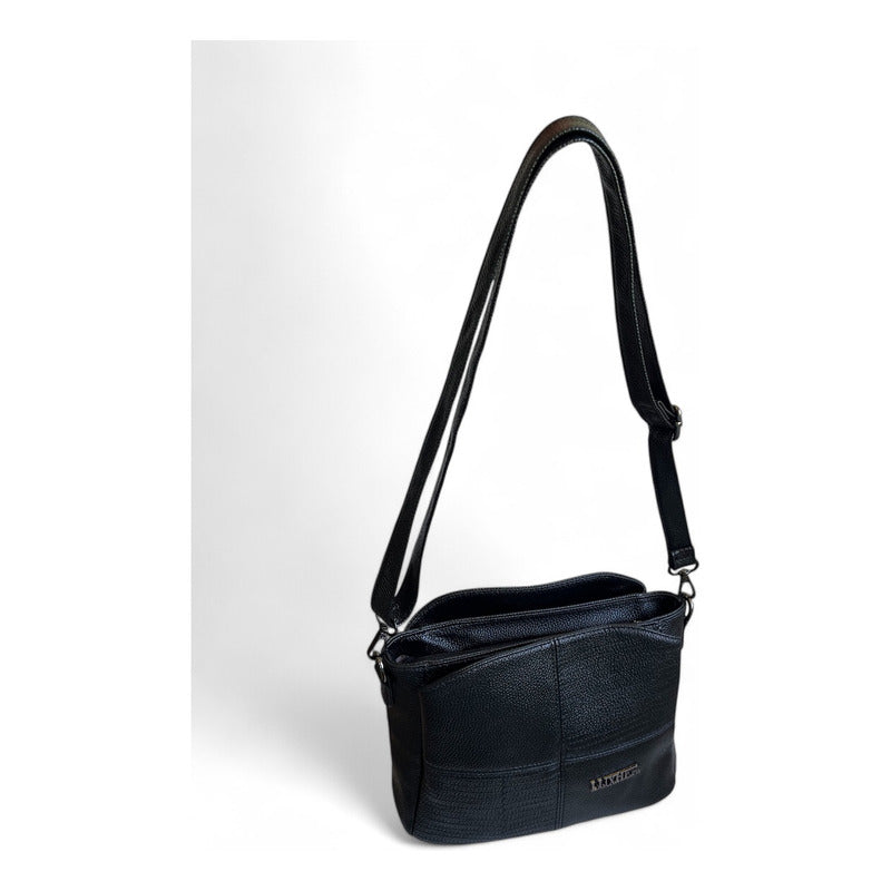 Cartera Bandolera Luxher Moda Elegante Eco Cuero Mod. Lima