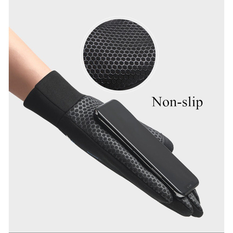 Guantes Cálidos Microfibra Antideslizantes Táctil Mod. Sport