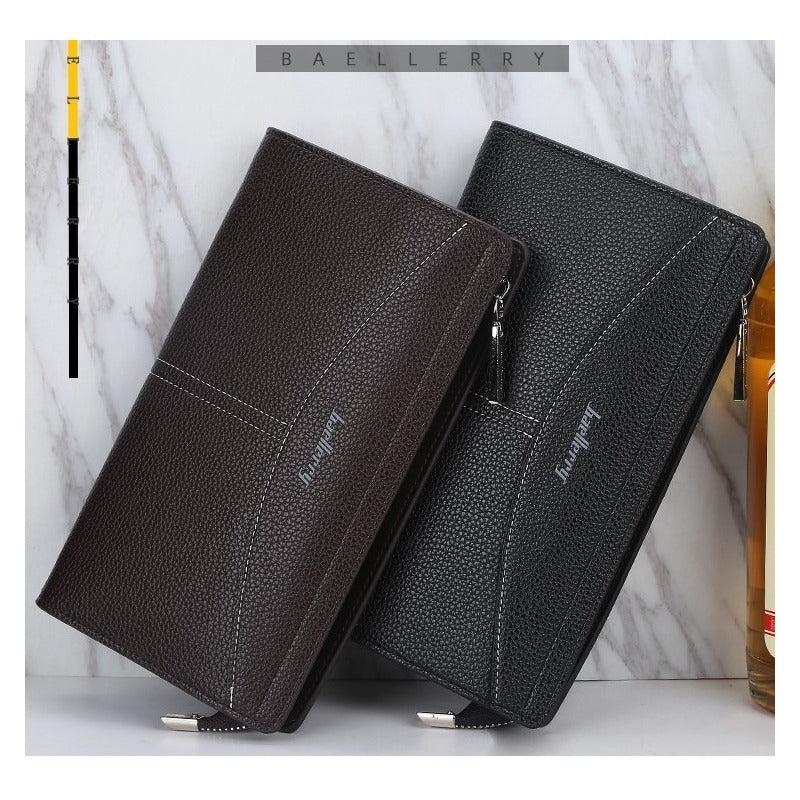 Cartera De Mano Elegante Cuero Pu Baellerry Mod. Fury