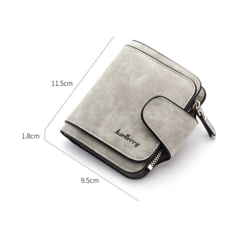 Billetera Corta Mujer Cuero Pu Baellerry Mod. Small