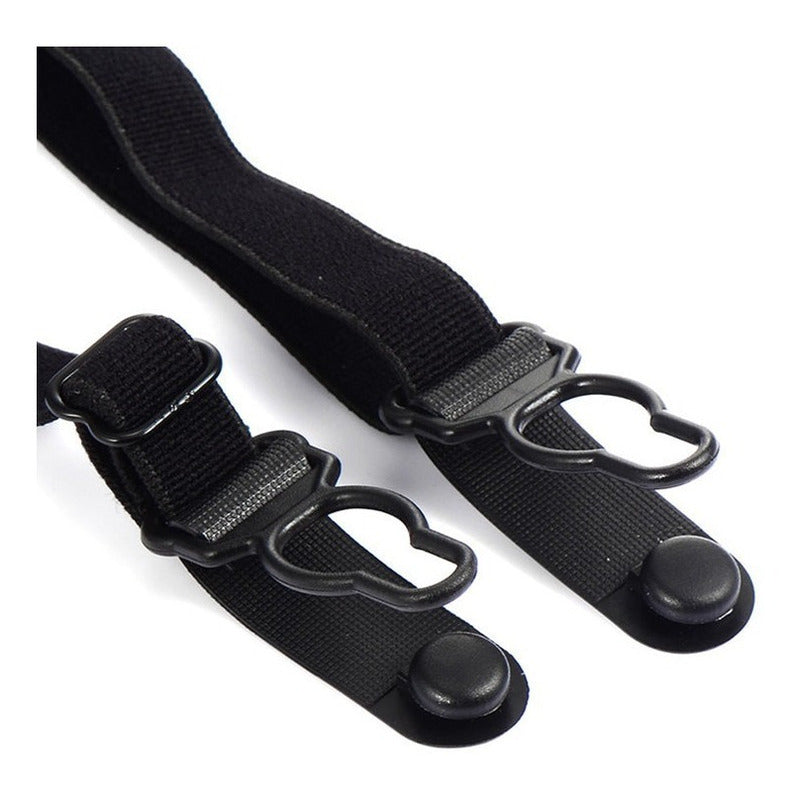 Suspensor Sujetador De Camisa Unisex Broches De Goma