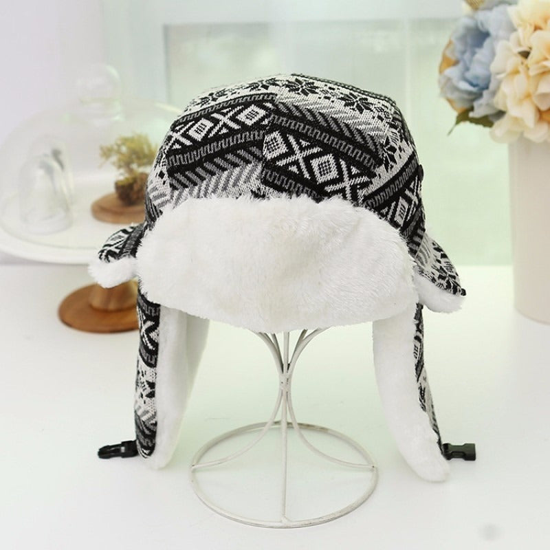 Gorro/gorro Ruso De Mujer Cálido Invierno Mod. Andino