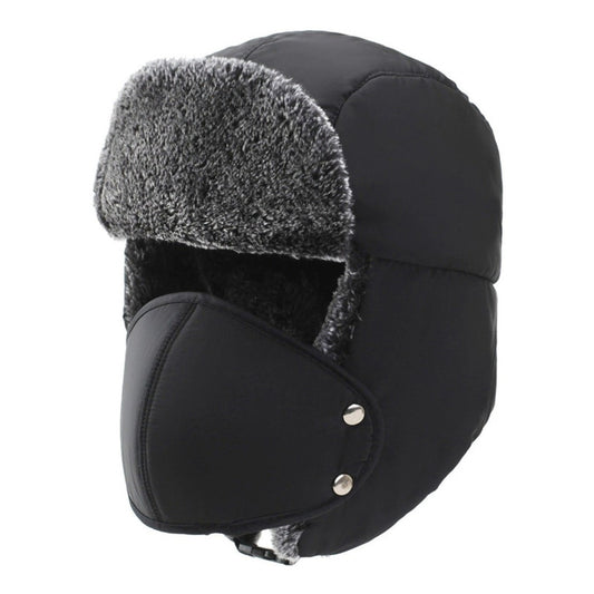 Gorro Térmico Lona Con Mascarilla Unisex Invierno Mod. Squad