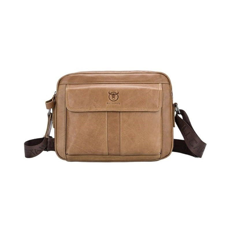 Bolso/bandolera Cuero Genuino Bull Captain Mod. Front