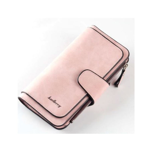 Billetera Larga Cuero Pu Lujo Moda Casual Mujer Baellerry