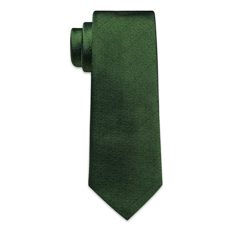 Set Corbata, Pañuelo Y Colleras Seda Luxher Mod Elegance