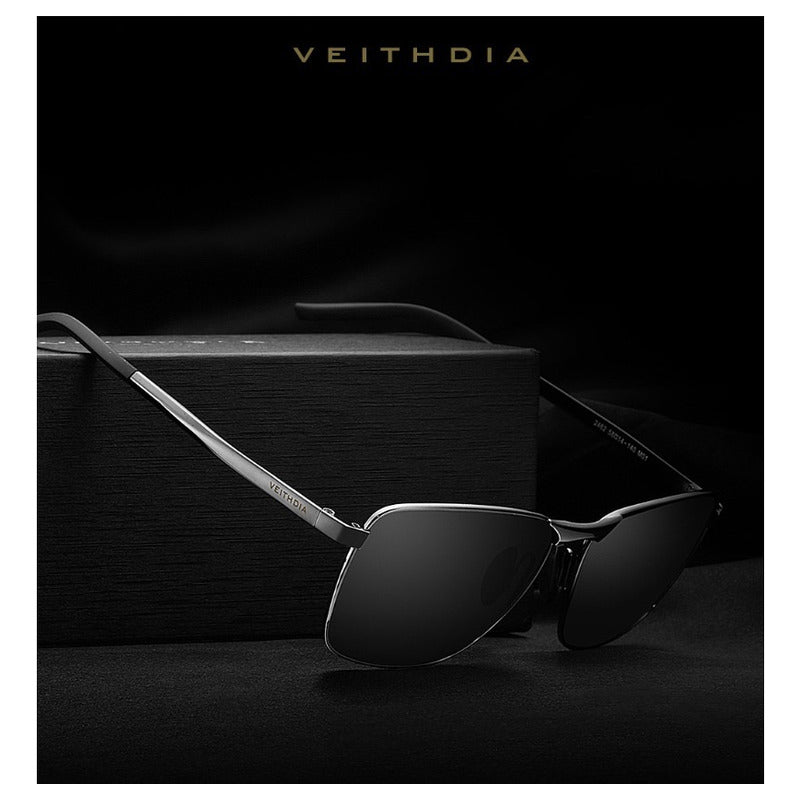 Lentes De Sol Polarizados Veithdia Protec Uv400 Mod Aviador