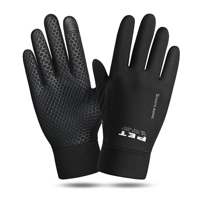 Guantes Cálidos Microfibra Antideslizantes Táctil Mod. Sport