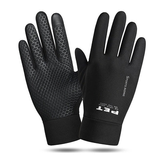 Guantes Cálidos Microfibra Antideslizantes Táctil Mod. Sport