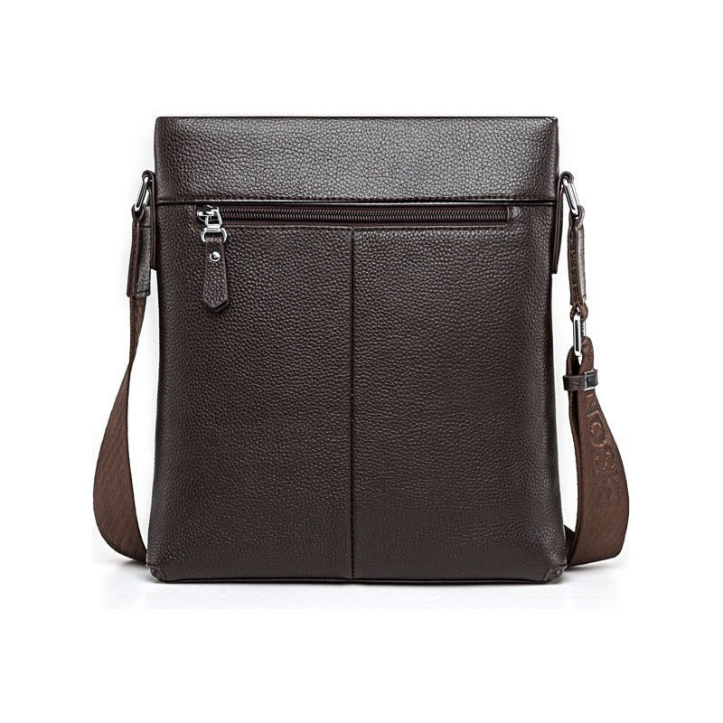 Bolso Bandolera Cuero Genuino Lujo Bison Denim Mod Mates