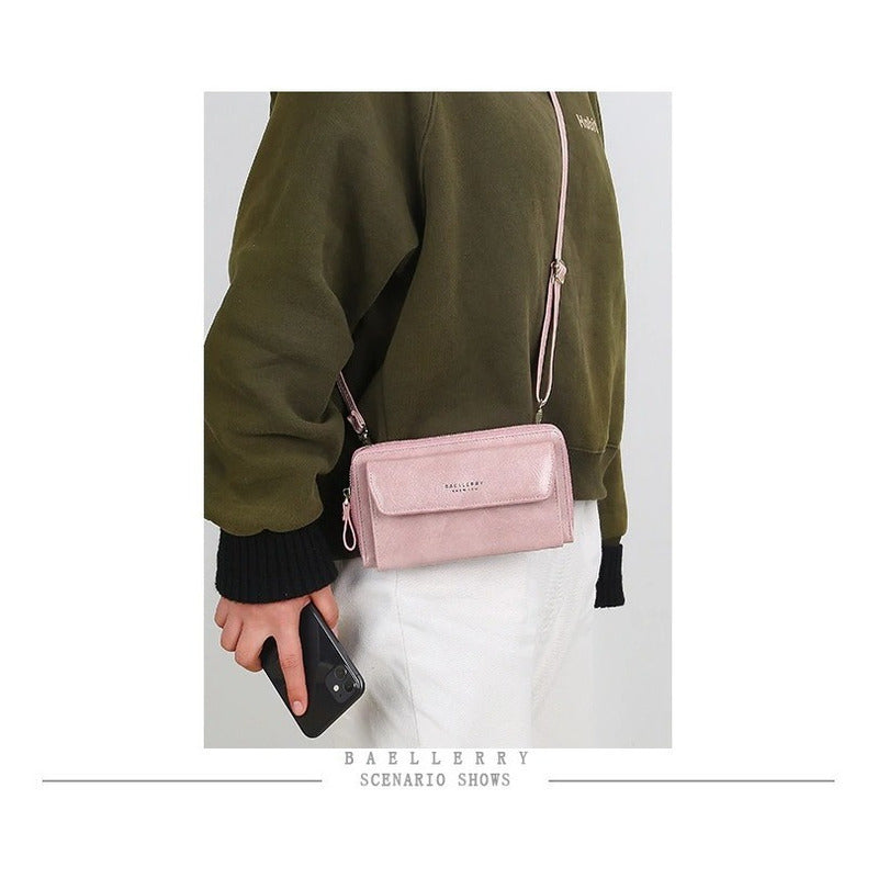 Billetera/cartera Mujer Cuero Pu Baellerry Mod. Frost