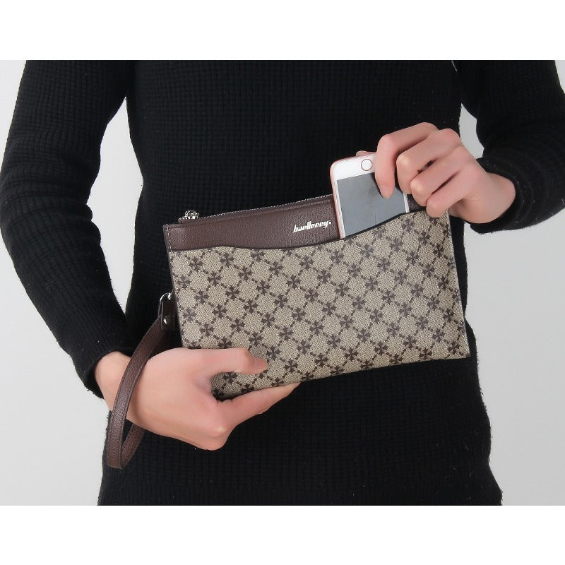 Billetera Bolso Elegante Cuero Pu Baellerry Mod. King