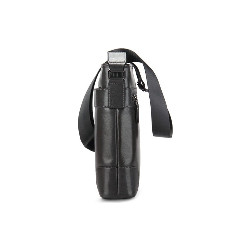 Bolso Bandolera Cuero Genuino Lujo Bison Denim Mod Corner