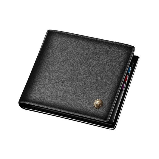 Billetera Cuero Genuino Lujo Laorentou