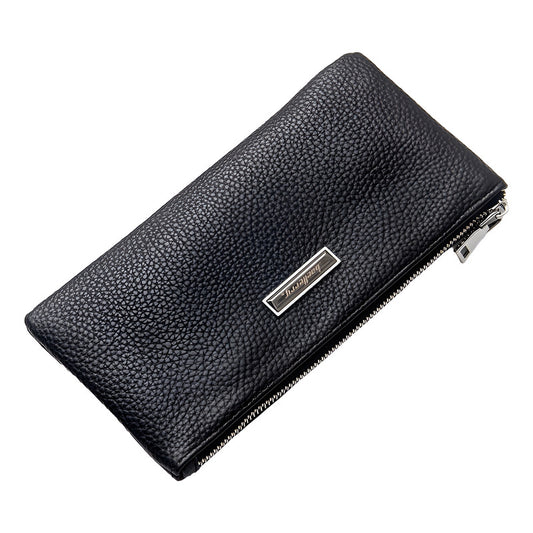 Estuche Porta Documentos Cuero Genuino Baellerry Mod. Prima