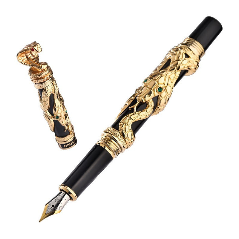 Pluma Estilográfica Jinhao Lujo Cabeza De Cobra Mod. Snake