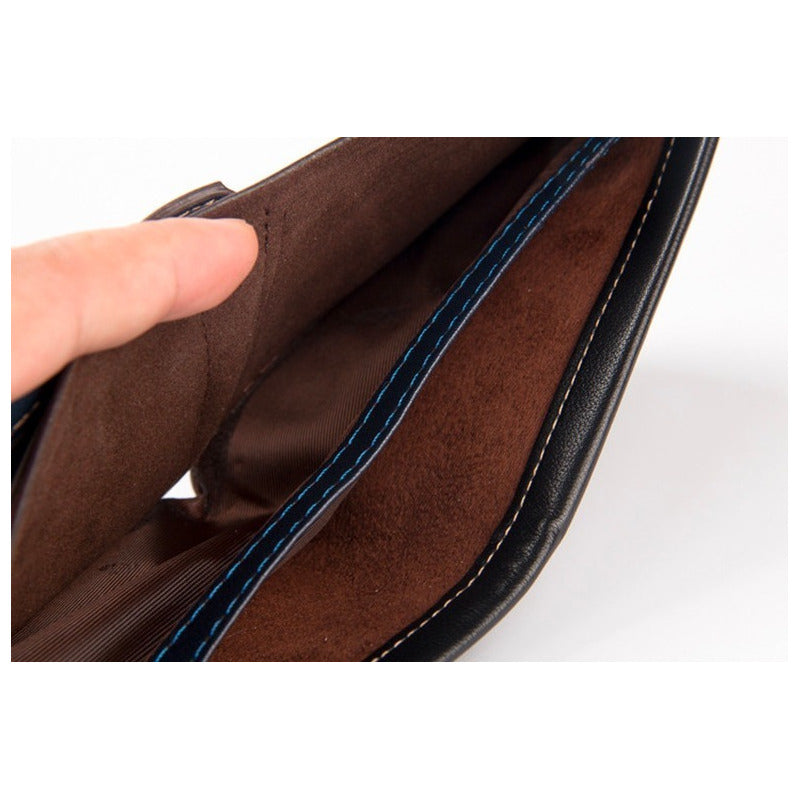 Billetera Casual De Cuero Pu Fuerdanni Excelente Calidad