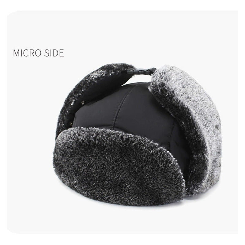 Gorro Térmico Lona Con Mascarilla Unisex Invierno Mod. Squad
