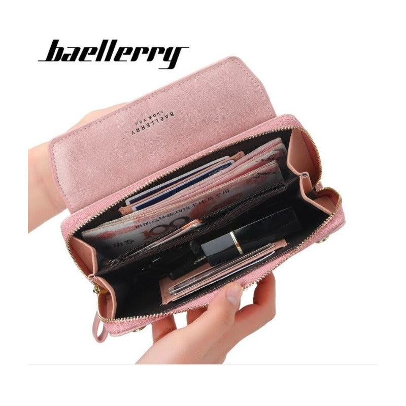 Billetera/cartera Mujer Cuero Pu Baellerry Mod. Frost