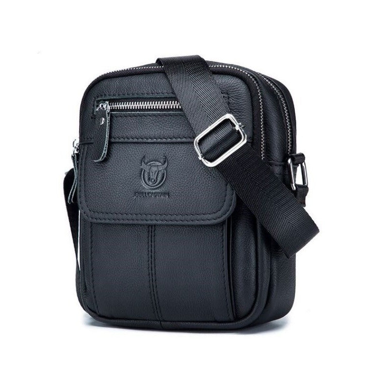 Bolso/bandolera Hombre Cuero Genuino Bull Captain Mod. Deev