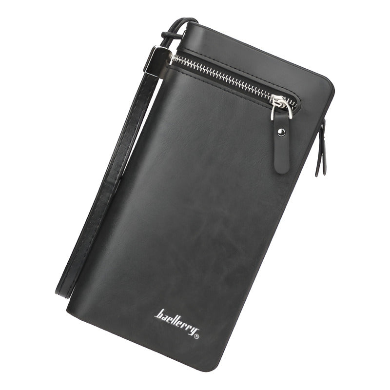 Chequera Hombre De Cuero Pu Baellerry Mod. Rever